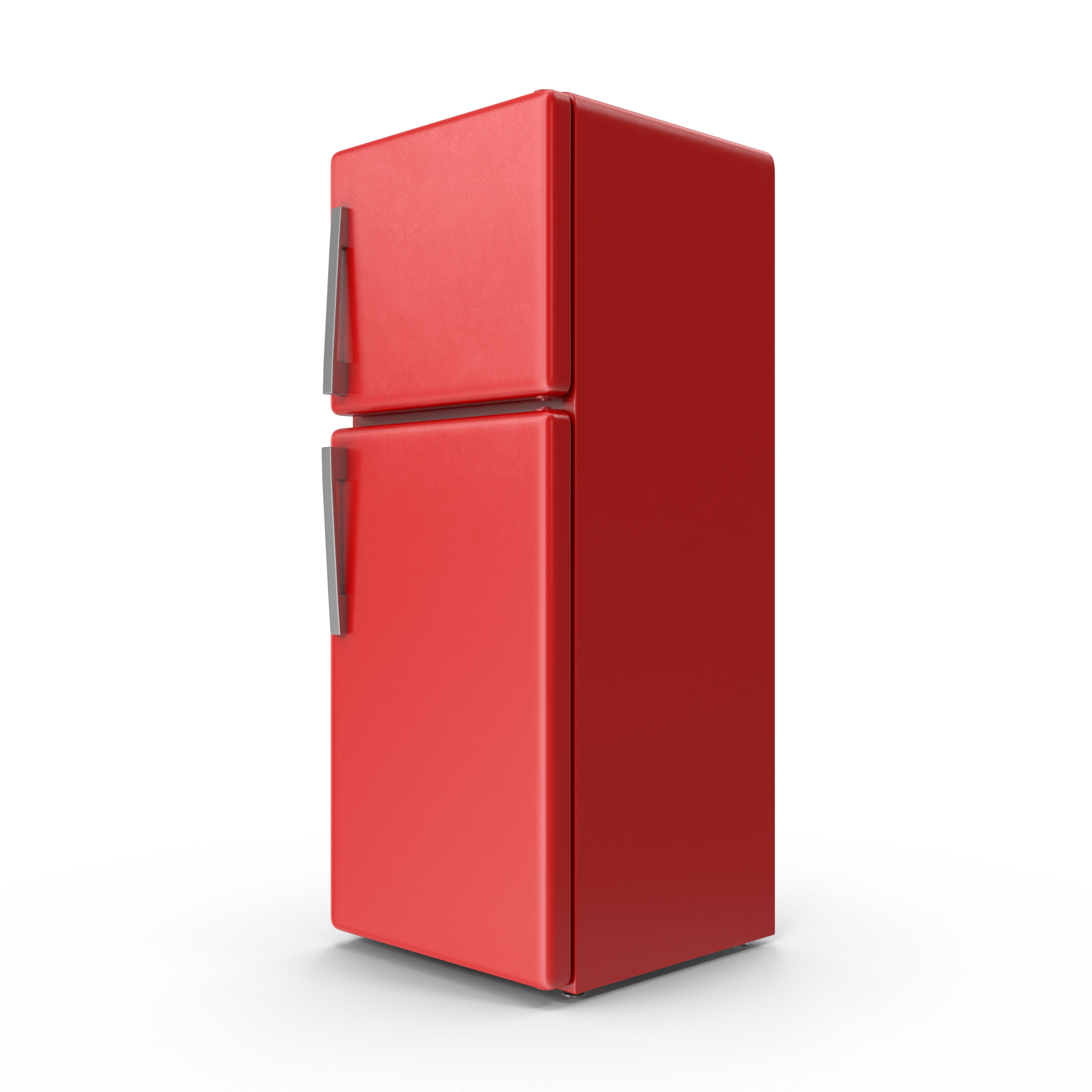 3D Refrigerator Red model - TurboSquid 1832453
