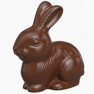 3D Chocolate Bunny v3