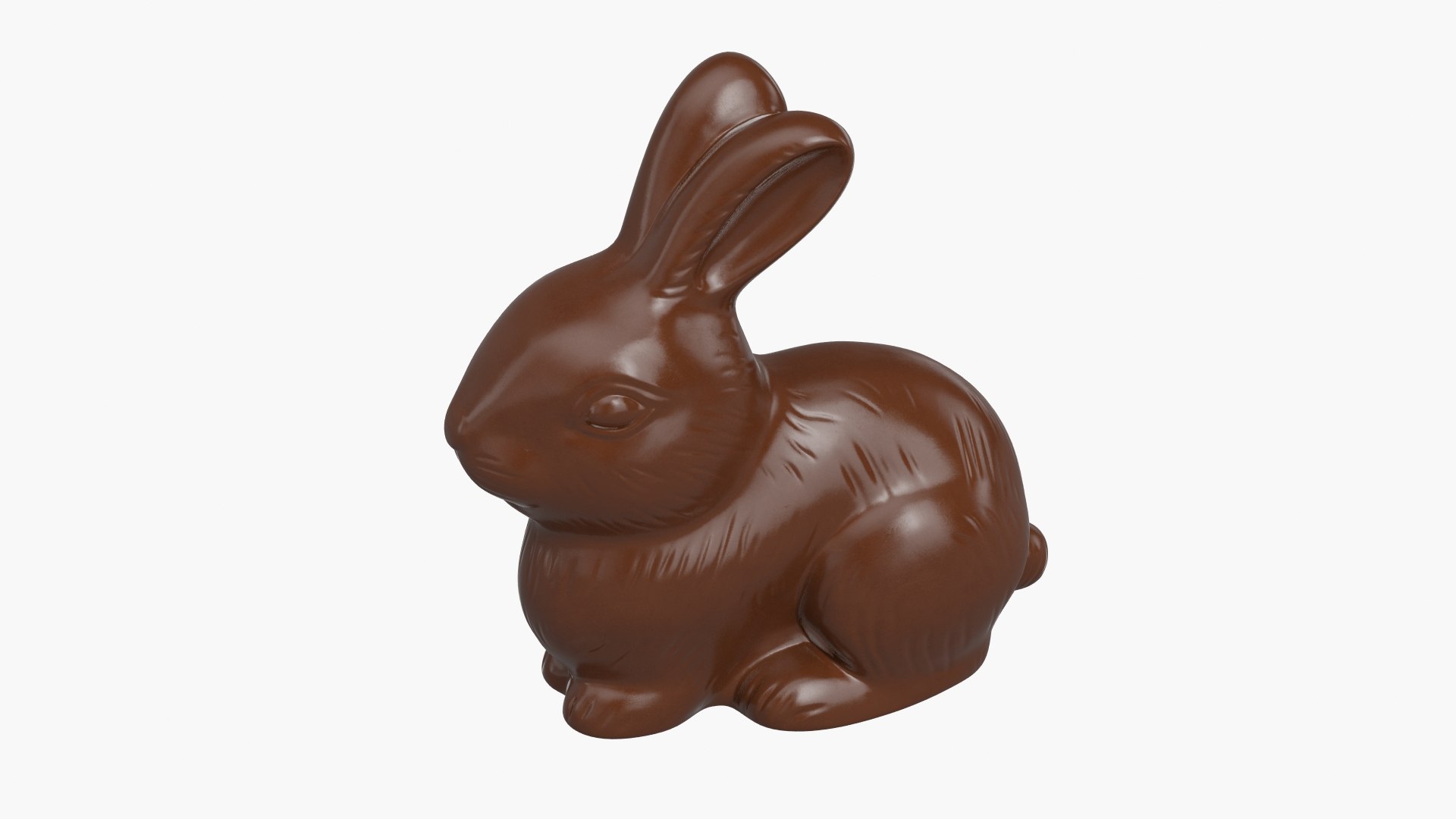 3D Chocolate Bunny V3 - TurboSquid 2371301