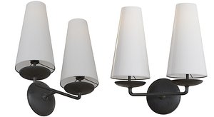 3D model Fontaine Double Sconce