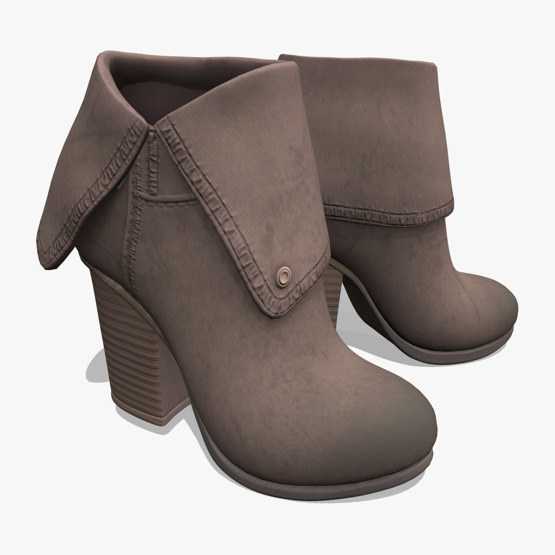 Fold over ankle on sale boot