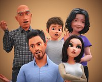 Cartoon Family Pack Rigged