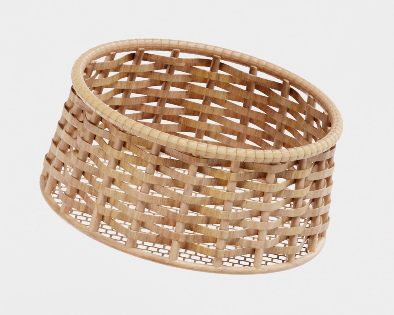 3D Wicker Basket - TurboSquid 2272465