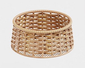 3D Wicker Basket