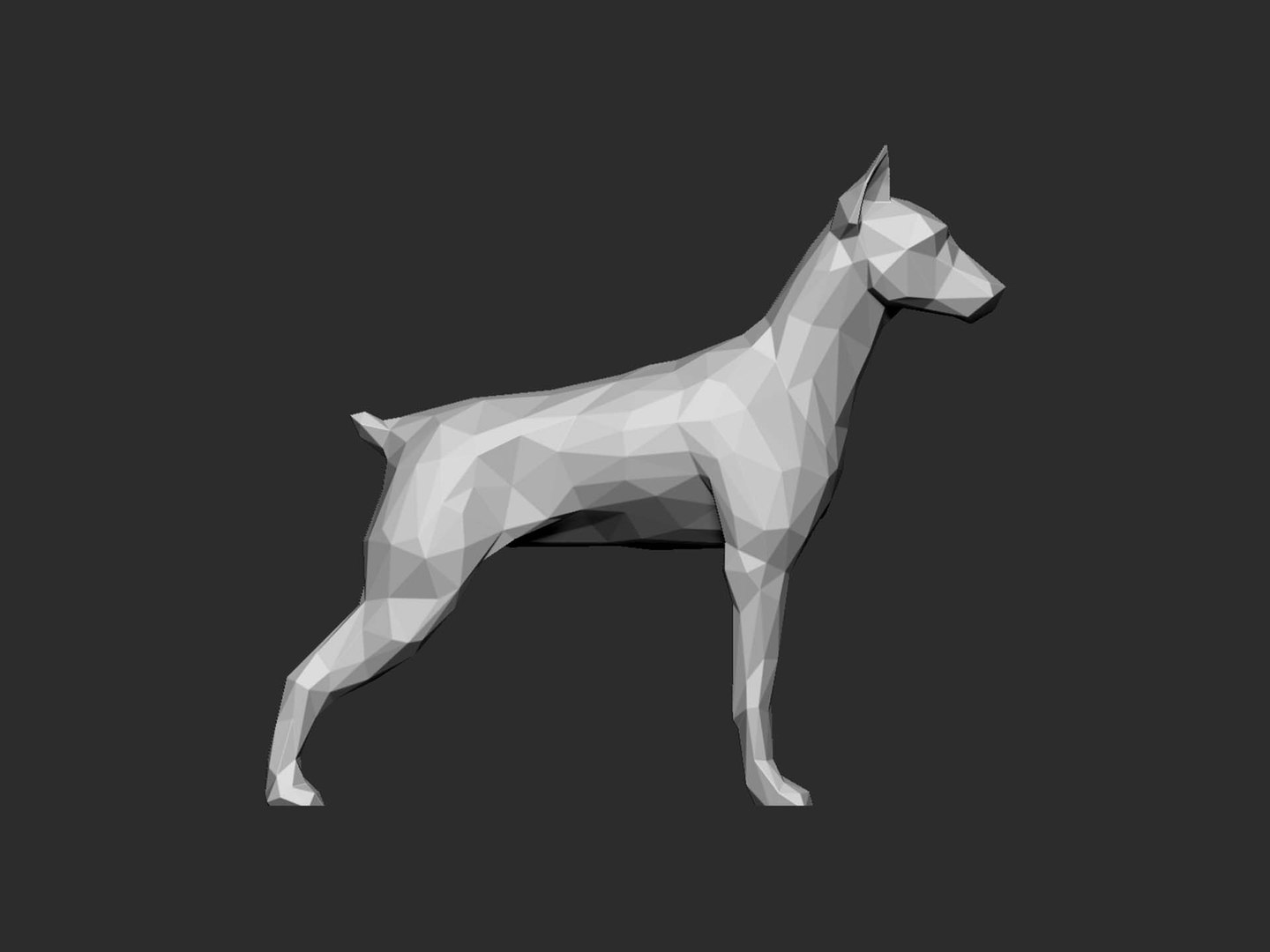 Mini Doberman Model - TurboSquid 1974659