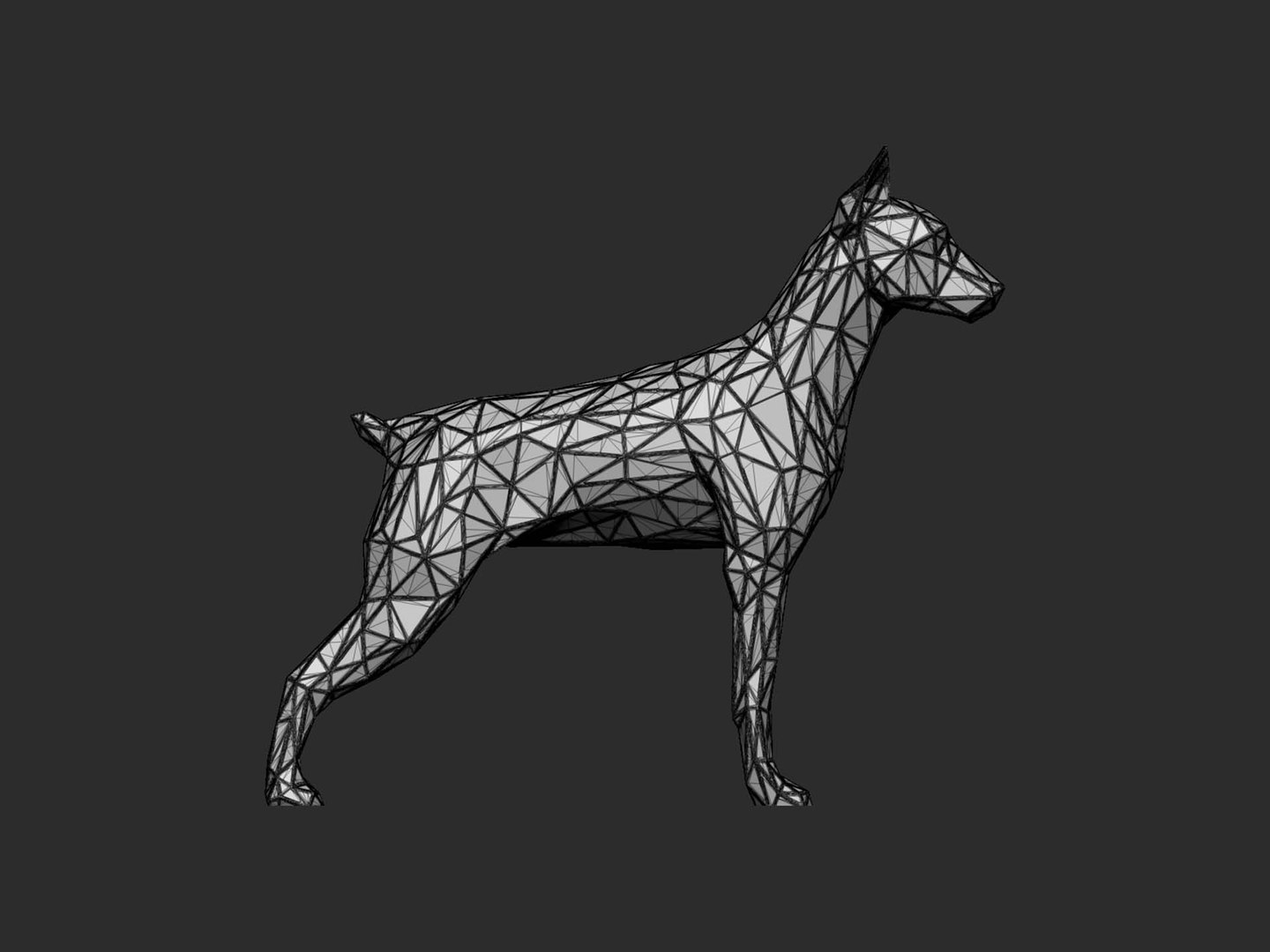 Mini Doberman Model - TurboSquid 1974659