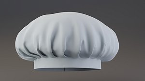 3D chef hat
