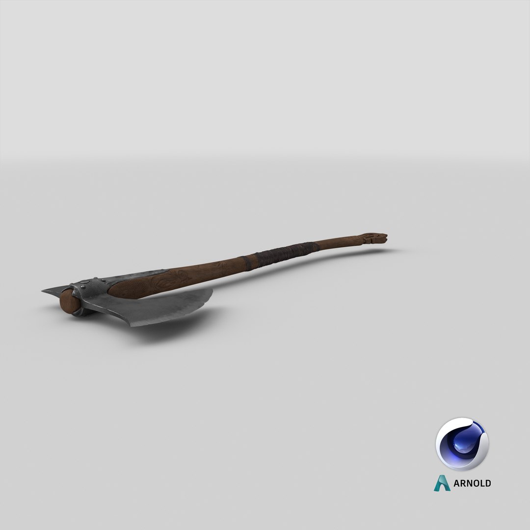 3D model Medieval Shield And Axe  8K PBR Textures https://p.turbosquid.com/ts-thumb/OA/Wqn4ar/68/axe_stemcell_cinema_4d_arnold_render/jpg/1670775437/1920x1080/fit_q87/886ed8f103f54a18d6afec2bde169036af3e6bd0/axe_stemcell_cinema_4d_arnold_render.jpg
