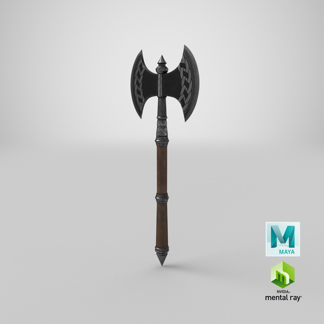 3D model Medieval Shield And Axe  8K PBR Textures https://p.turbosquid.com/ts-thumb/OA/Wqn4ar/cp/stemcell_maya_mental_ray_render/jpg/1670774354/1920x1080/fit_q87/87ab356689abdd42b14899263a83842c0dac7bc8/stemcell_maya_mental_ray_render.jpg