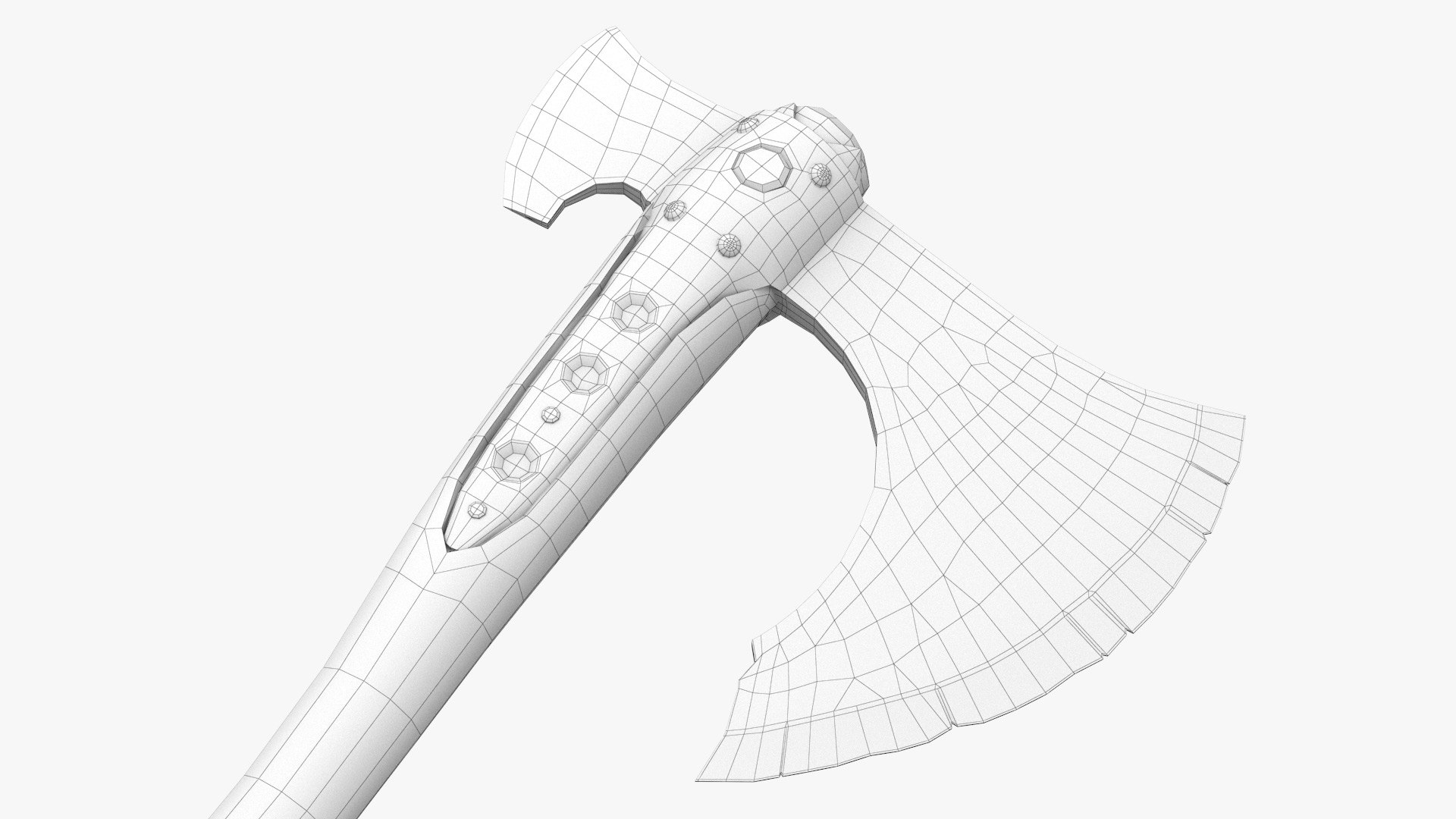 3D model Medieval Shield And Axe  8K PBR Textures https://p.turbosquid.com/ts-thumb/OA/Wqn4ar/dh/axe_wire005_/jpg/1670772888/1920x1080/fit_q87/e75ac30a1f5c7aeb926eff8de48003a2fb9a30bc/axe_wire005_.jpg