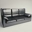 Black Leather Sofa