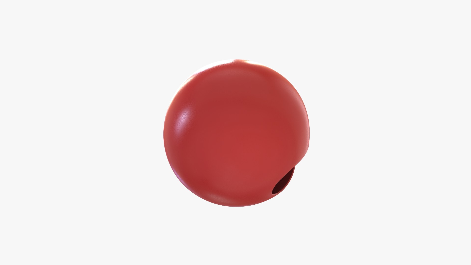 3D Red Clown Nose - TurboSquid 1583379