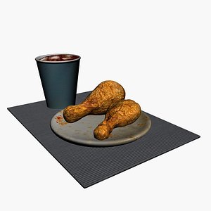 3D Fried Chicken