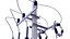 Electric Pole Power Transformer Low Poly 25 3D model