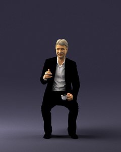 human ready 3D model