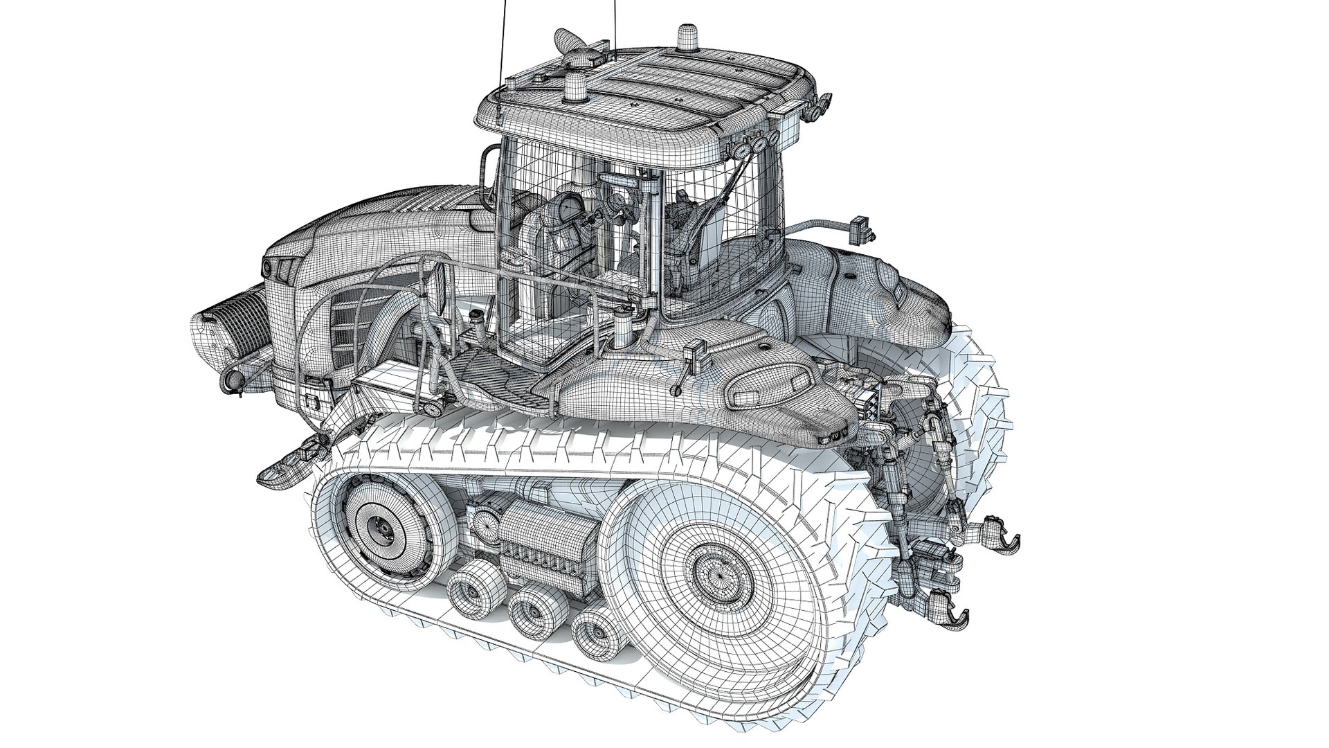 Track Tractor Model - TurboSquid 1646734