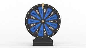 3D Wheel of Fortune model