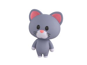 cat character model