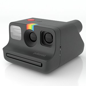 Instant camera Polaroid Go Gen 2 Black 3D model 3D model