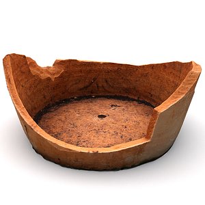 Broken clay jug