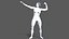 3D Female Body Builder model