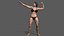 3D Female Body Builder model
