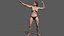 3D Female Body Builder model