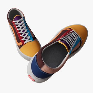 3D VansVaultOld Skool Multicolor Shose