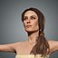 Modelo 3D del personaje Alexa Chung de baja poli