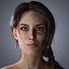 Modelo 3D del personaje Alexa Chung de baja poli