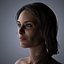 Modelo 3D del personaje Alexa Chung de baja poli