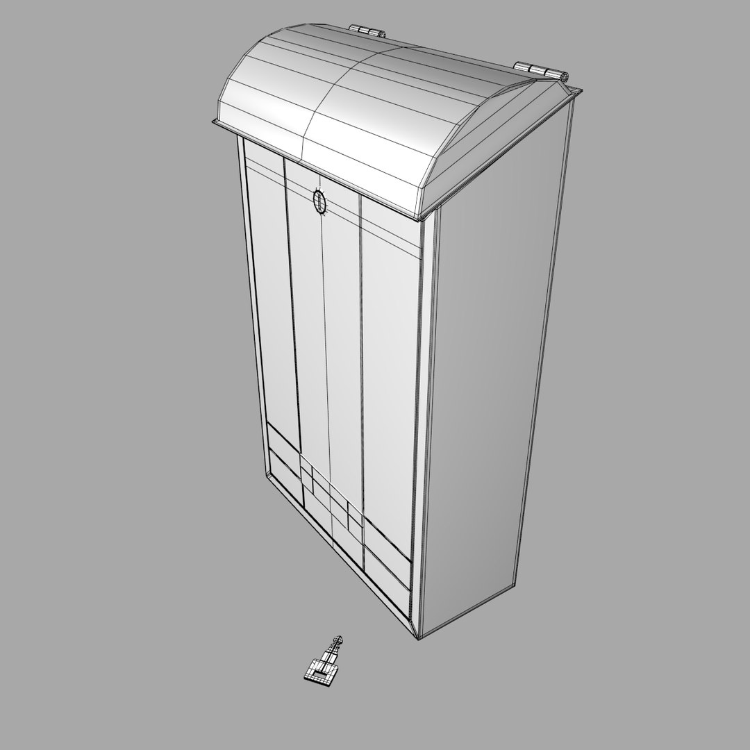 Mail Box 3d Obj