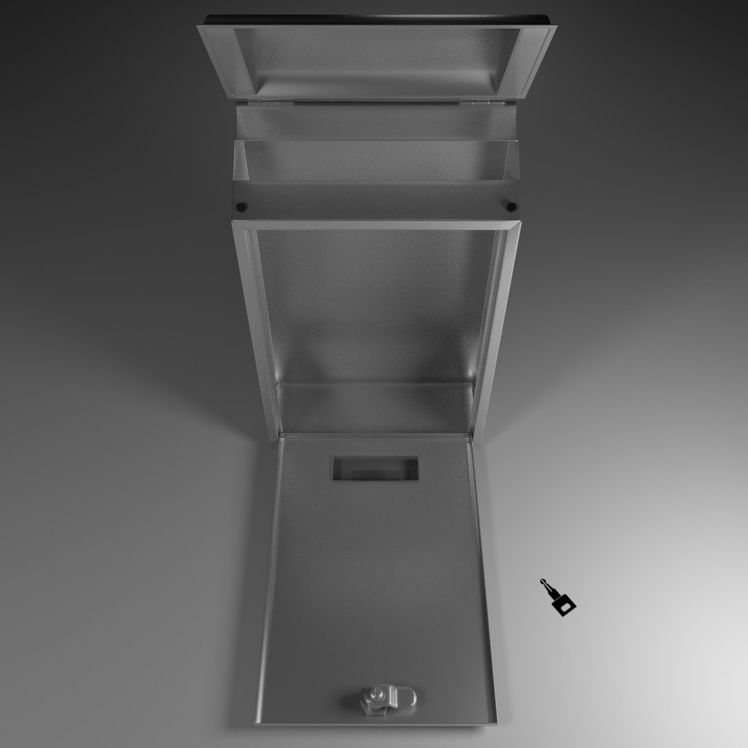 Mail Box 3d Obj