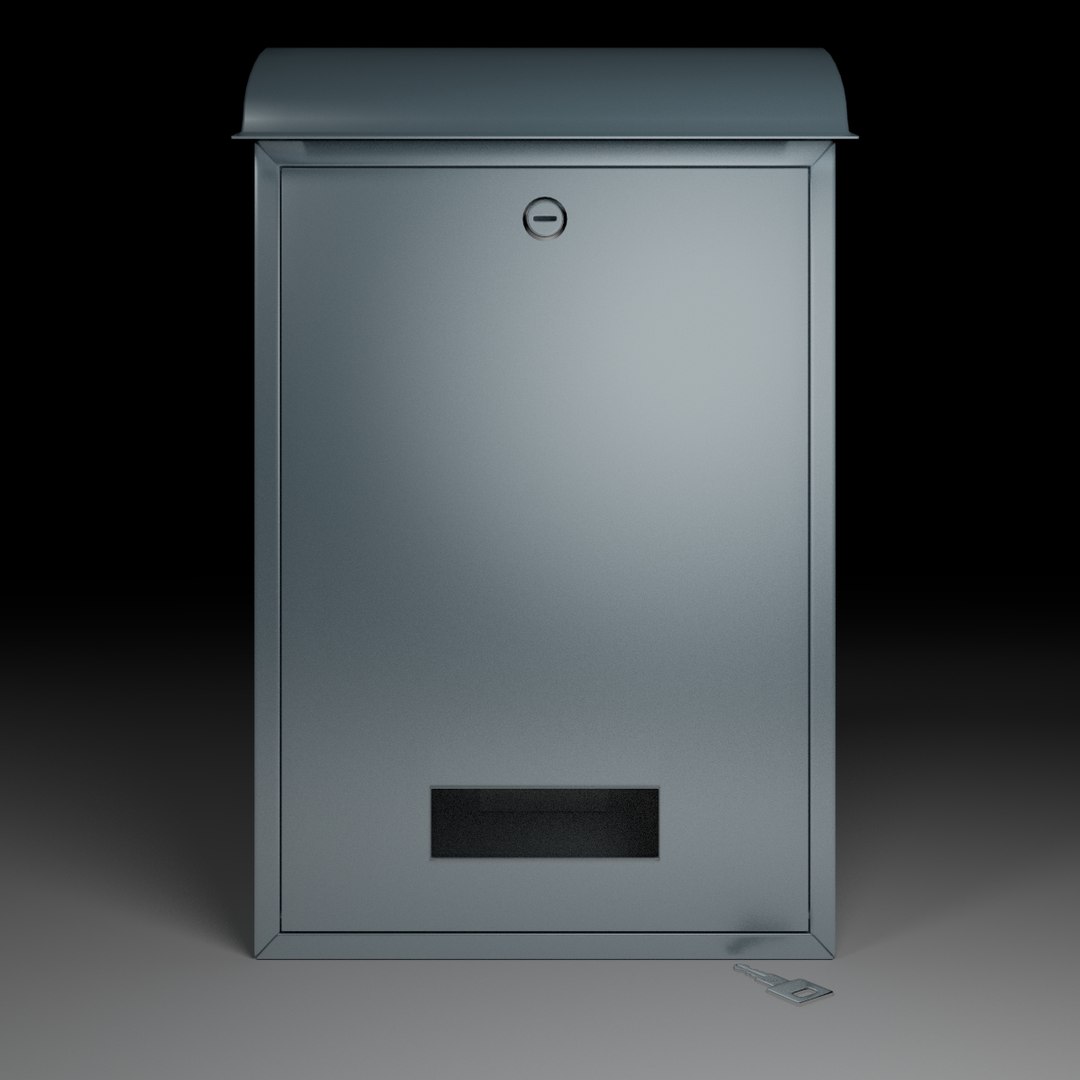 Mail Box 3d Obj