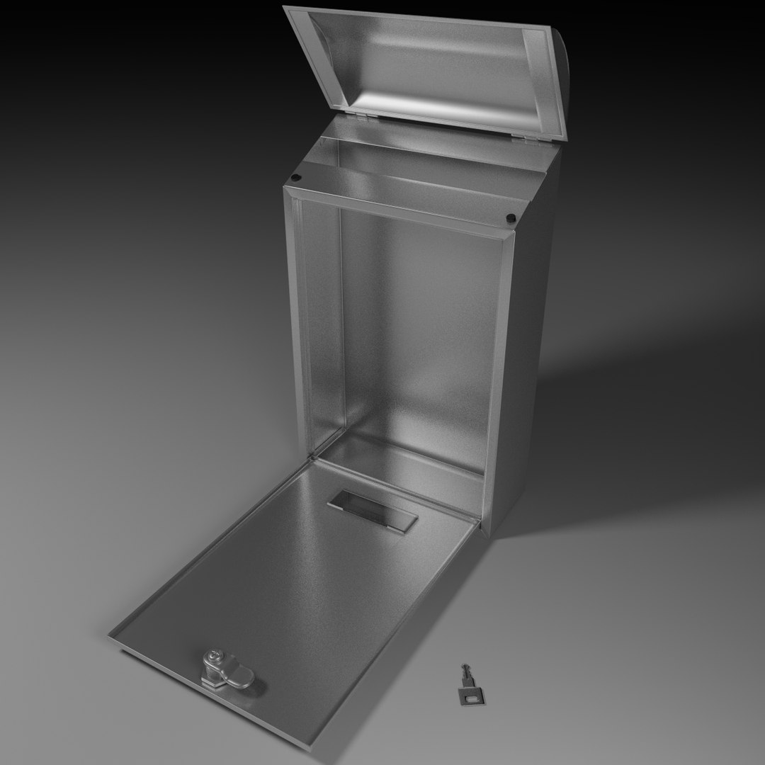 Mail Box 3d Obj