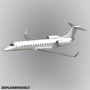 Embraer ERJ-135 Generic white