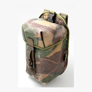 Ammunition army pouch for soldier tactical 3D