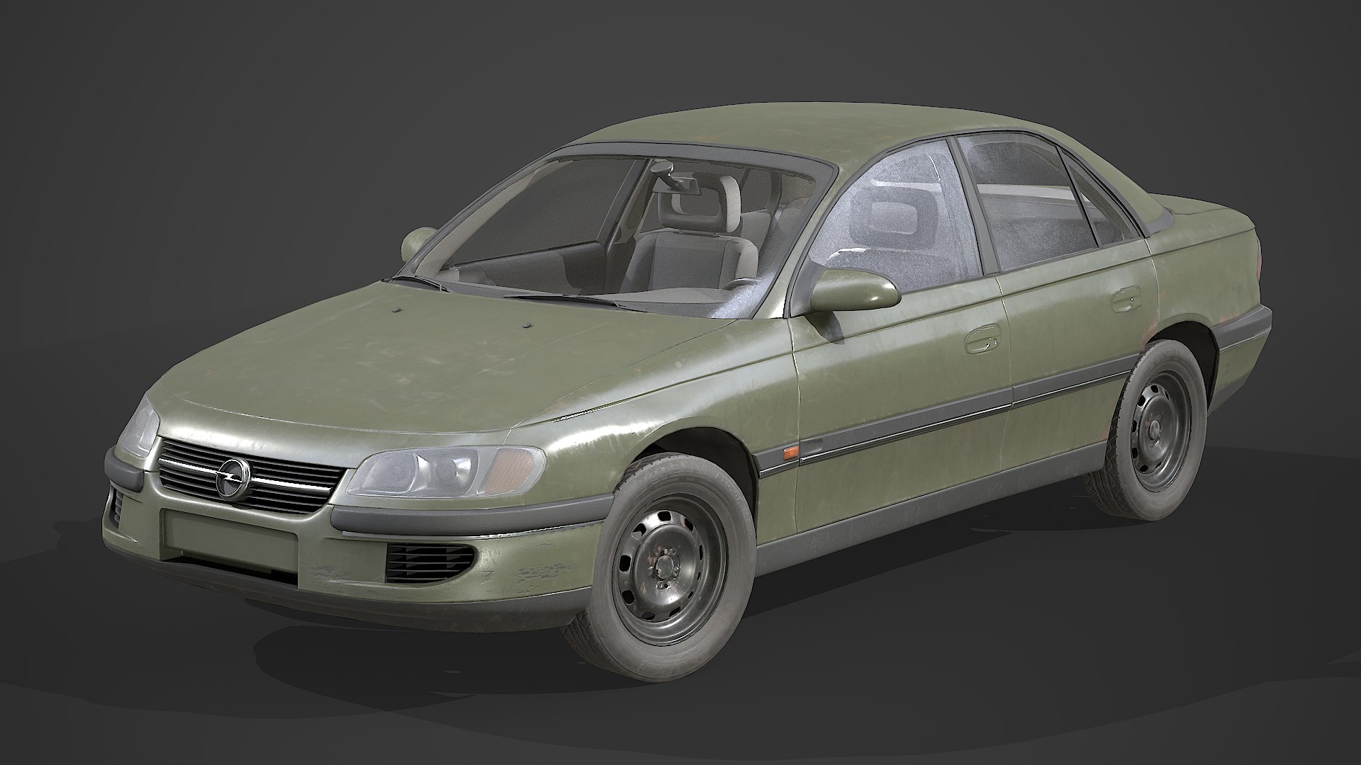 3D Model Opel - Omega B1 - TurboSquid 2218819