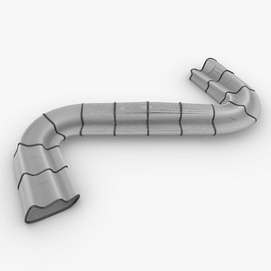 Parametric Urban Bench 06 3D model