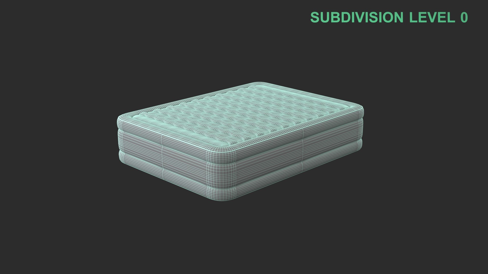 Air Mattress 3D https://p.turbosquid.com/ts-thumb/OB/Mrtc6s/66/wireframe_0009/jpg/1750268616/1920x1080/fit_q87/fb771c6330fa583588dbf8ac7e77b36277020e87/wireframe_0009.jpg