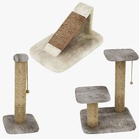 Pet Scratching Column and Ramp Collection