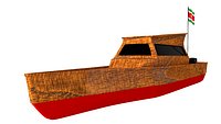 Suriname Wooden Boat
