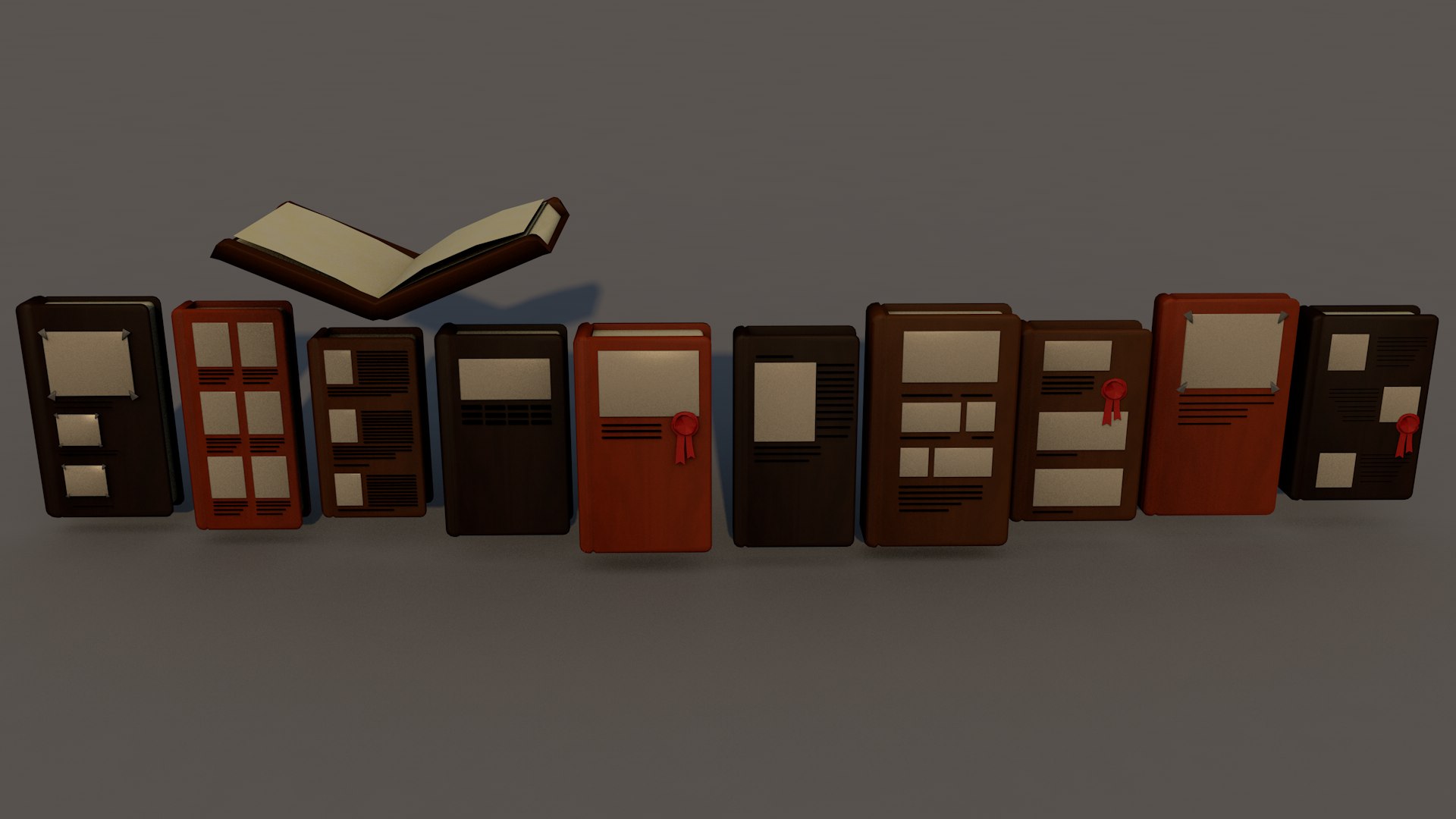 3D books model https://p.turbosquid.com/ts-thumb/OB/WGt5Uc/NN1V2qAj/voorkantboeken/png/1520949713/1920x1080/fit_q87/183bd78f203ec29f224f6d54b1625cbe7e47ca68/voorkantboeken.jpg