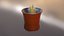 Kerze in einem Glas
