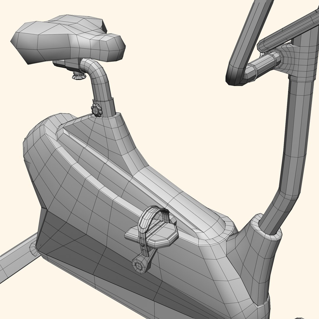 Exercise Bike 3d Model