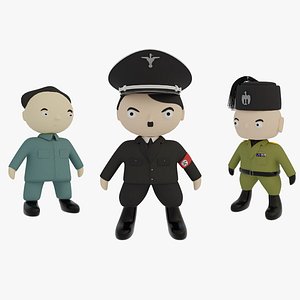 Rigged Ultimate Stylized WW2 Character Pack Bundle