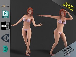 Bikini Girl Clothes Package