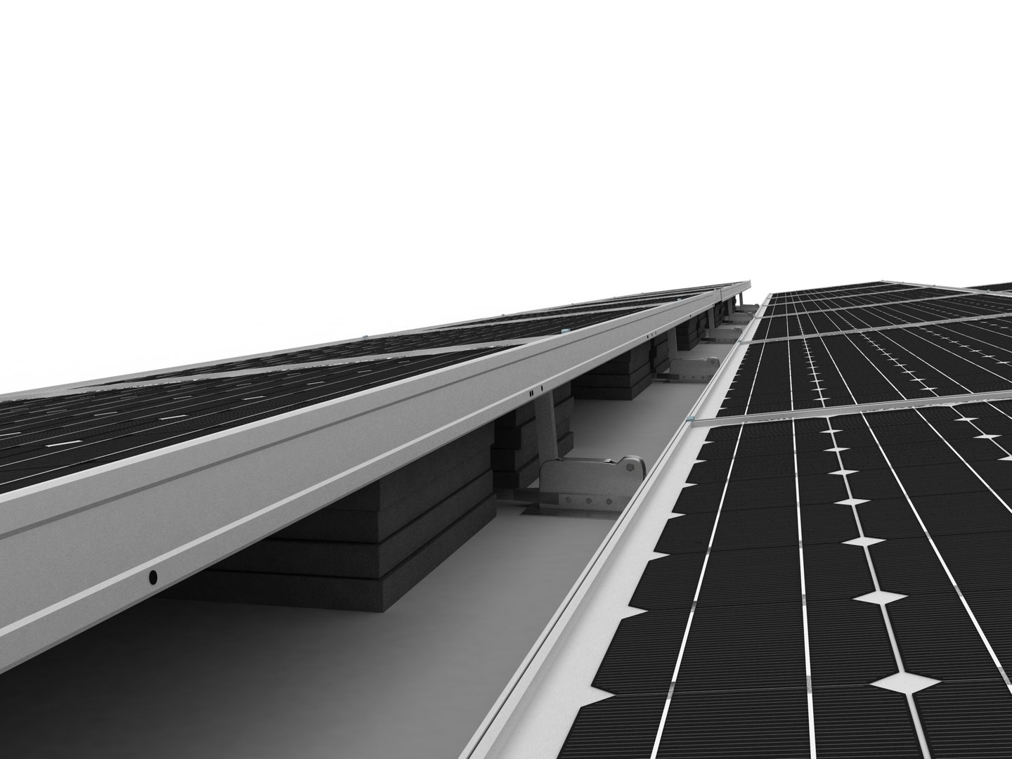 3d Model Of Solar Cell