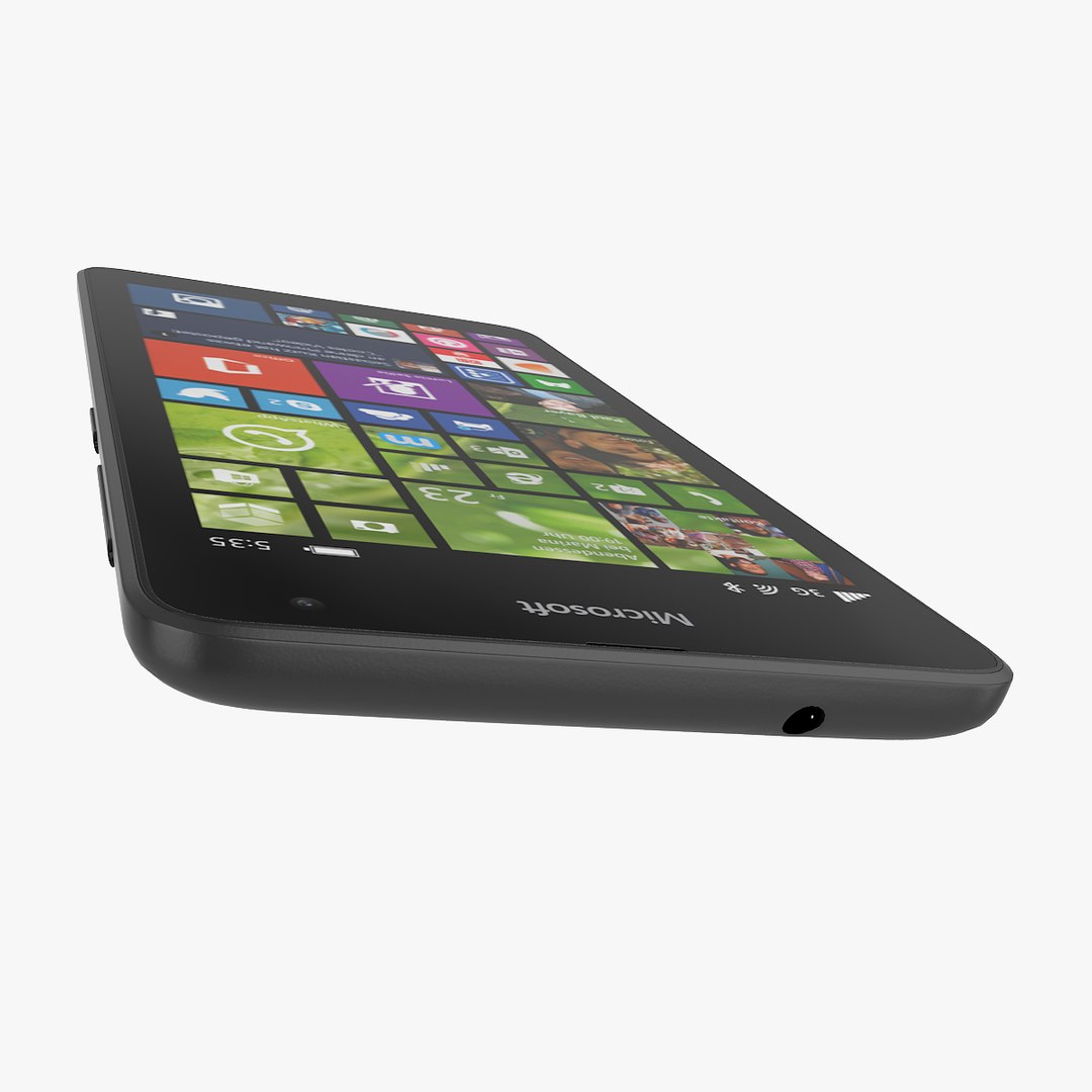 Microsoft Lumia 535 Smartphone 3d Max