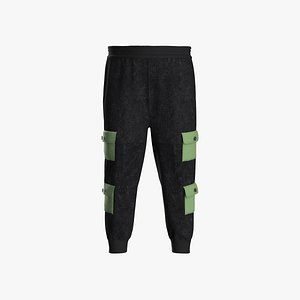 3D Kids male jogger model